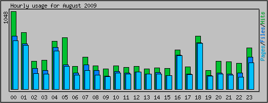 Hourly usage