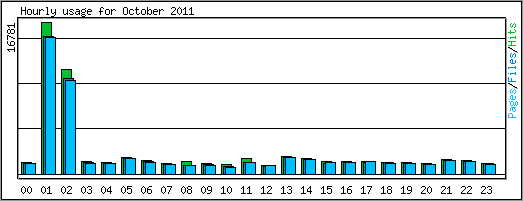 Hourly usage