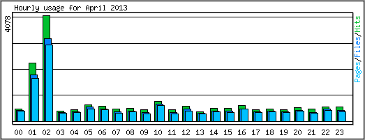 Hourly usage