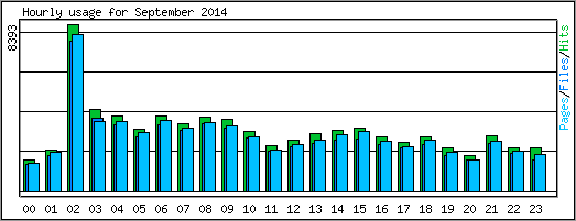 Hourly usage