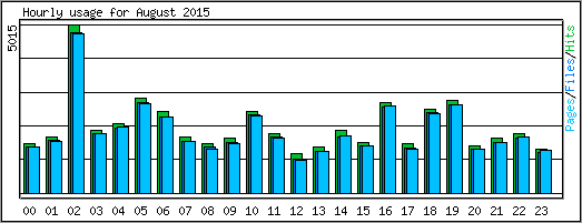 Hourly usage