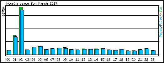 Hourly usage