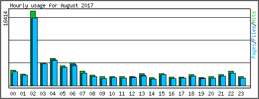 Hourly usage